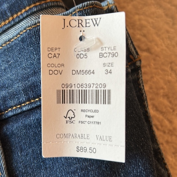 J Crew Blue Jeans - Picture 5 of 5